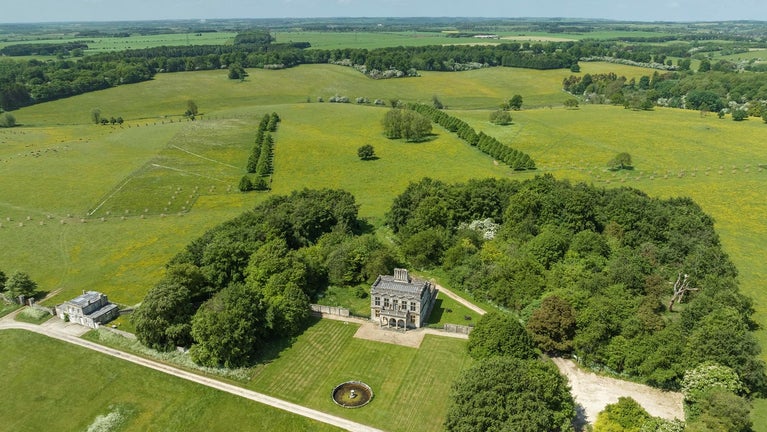 Lodge Park from the Air